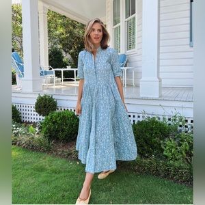 Brand new! Parterre Surrey dress in blue Lisel
